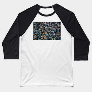 Mutli-Coloured Rocks Baseball T-Shirt